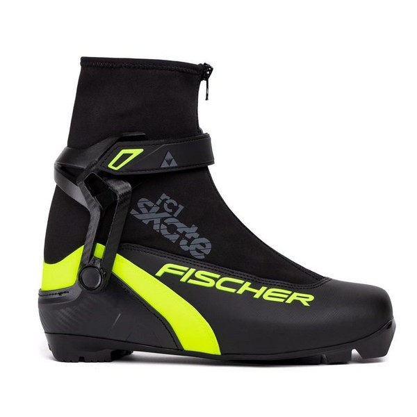 Ботинки для беговых лыж Fischer RC1 Skate S86022 черный/желтый 45 р.